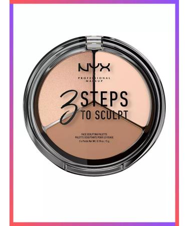 NYX Triple palette for contouring