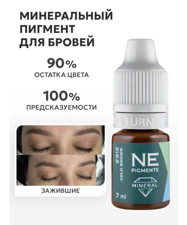 NE Pigments 912 Kashtan cold for permanent eyebrow eyebrow.