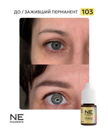 NE Pigments Pigment for tattooing and eyebrow permanent 103 Kashtan 1ml - Buy Online on GoSupps.com