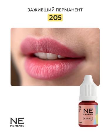 NE Pigments Pigment for PM and lip tattoo 205 rose 10 ml - Buy Online on GoSupps.com
