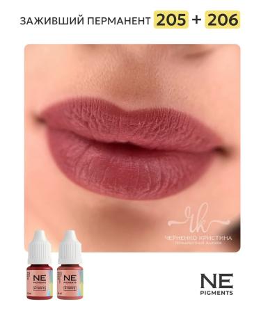 NE Pigments Pigment for PM and lip tattoo 205 rose 10 ml - Buy Online on GoSupps.com
