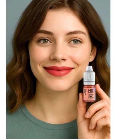 NE Pigments Pigment 206 Ash rose for permanent lip makeup 7ml - Buy Online on GoSupps.com