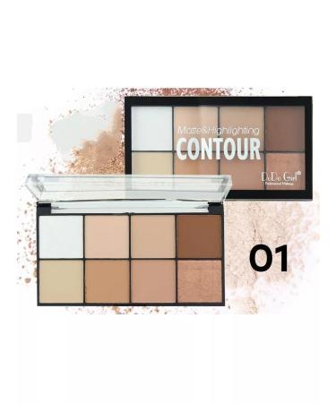 Totti Beauty Palette for contouring a sculptor with a highlighter - Buy Online on GoSupps.com