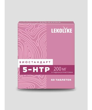 LEKOLIKE 5-HTP (5-hydroxitriptophanes) with vitamin B6 60 tablets