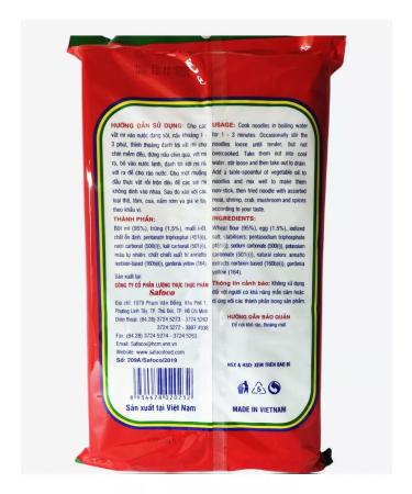 ACECOOK Egg noodles Vietnam 3*500 grams - Buy Online on GoSupps.com