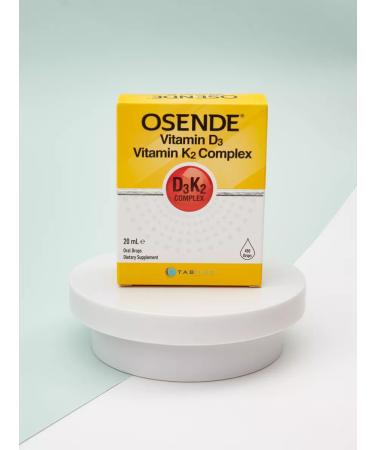 Tabila Vitamin D3 K2 1000 Drops of Dietary Dietary Bades - Buy Online on GoSupps.com