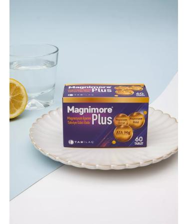 Tabila Magnesium Malat Bislicinate Atamg T rkiye Magnimore plus - Buy Online on GoSupps.com