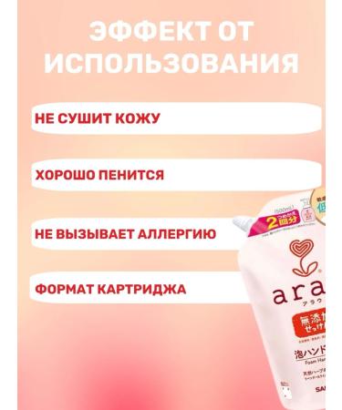 Arau Foam for hand filler 500 ml - Buy Online on GoSupps.com