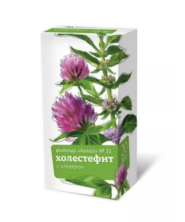 Altai cedar Altai phytochai # 31 choletefit with clover 20 bags - Buy Online on GoSupps.com
