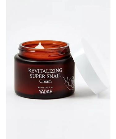 Yadah Restoring cream with mucin snail 80 ml - Buy Online on GoSupps.com