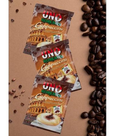 UNO MOMENTO Kapuchino with chocolate crumb 20pcs - Buy Online on GoSupps.com