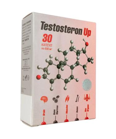 Sashera Testosteron Up. Testosterone for sports in capsules 3 pcs - Buy Online on GoSupps.com