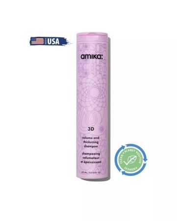 amika Shampoo to give the volume 3D Volume and Thickning