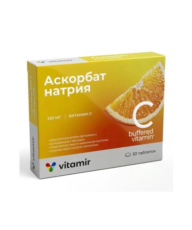 VITAMIR Askorbat sodium tablets 30 pcs