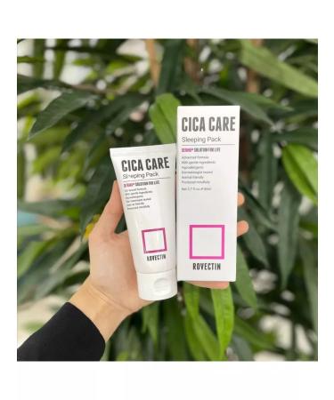 Rovectin Moisturizing night mask with centella - Buy Online on GoSupps.com