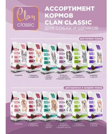 CLAN Classic feed for dogs of small Hypoallergenic lamb 400g - Buy Online on GoSupps.com