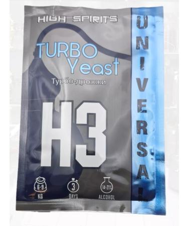 High Spirits Alcohol yeast for moonshine H3 Universal 100 gr. 5 pcs - Buy Online on GoSupps.com