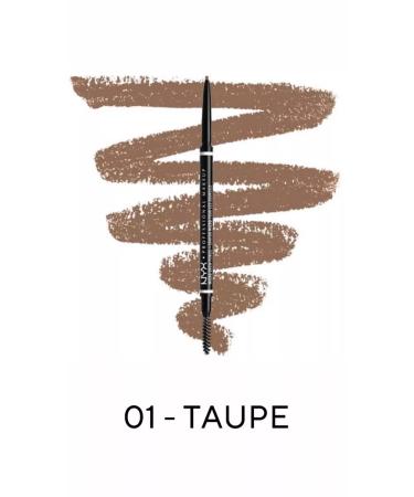 NYX Professional Makeup Fill & Fluff Eyebrow Pomade Pencil 01 eyebrows