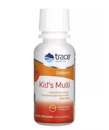 Trace Minerals Children's multivitamins citrus punch 237 ml