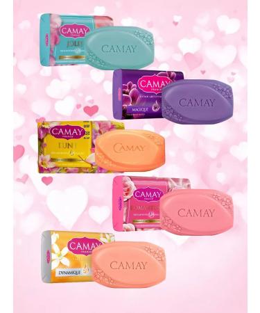 Camay Soap set 5 pcs 85g