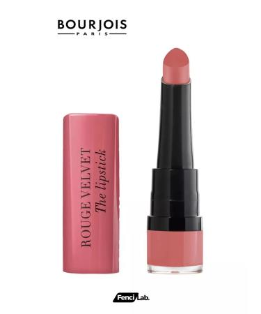 Bourjois Lipstick Rouge Velvet Stick 02 Flaming Rose