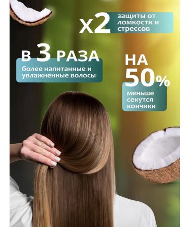 Ecolatier Hair balms Power & Restoration Coconut 250ml - Buy Online on GoSupps.com
