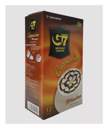 TRUNG NGUYEN Vietnamese soluble coffee G7 CAPPUCCINO MOCHA - Buy Online on GoSupps.com