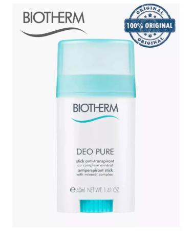 BIOTHERM Deodorant Styk Bioterm Deo Pure Stsk without alcohol - Buy Online on GoSupps.com