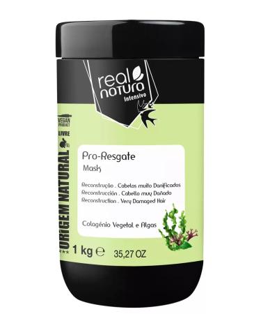 Real Natura Restoring mask Mask Pro-RESGATE 1 kg - Buy Online on GoSupps.com