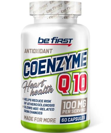 Be First Coenzyme Q10 Kilikhinon 100 mg for the heart Coenzyme Q10 60 caps - Buy Online on GoSupps.com