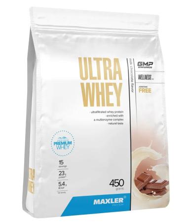 maxler Serum protein ultra Whey 450 g milk chocolate - Buy Online on GoSupps.com