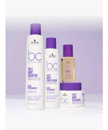 Schwarzkopf Bonacure Frizz Away Conditioner D gestro. and Nessol 200 ml - Buy Online on GoSupps.com