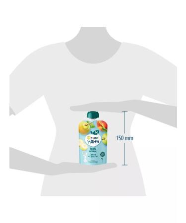 Frutonyanya Puree salad of fruit 90 g 12 pcs - Buy Online on GoSupps.com