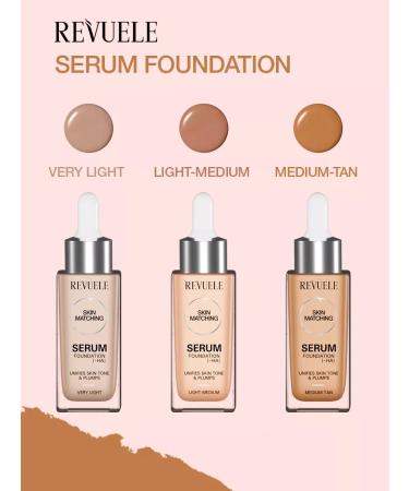 Revuele Tonal hyaluronic cream with a dropper tone of bronze 30 ml - Buy Online on GoSupps.com