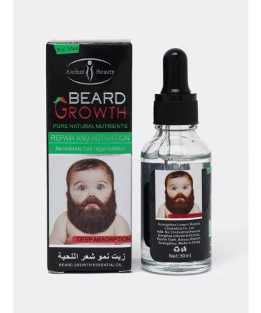 astracos Beard Growth beard and mustache oil