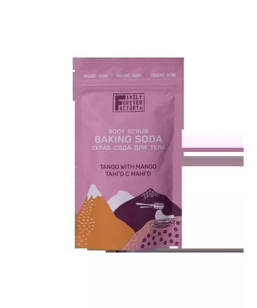 Family Forever Factory Scrub-soda for the body face and legs "Tango with mangoes" 200 g