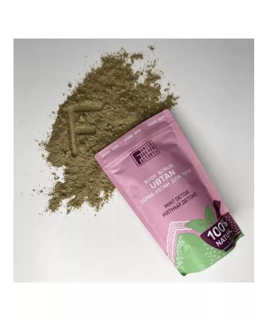 Family Forever Factory Skrub-Uban for the body "Mint detox" Sasha 200 g - Buy Online on GoSupps.com