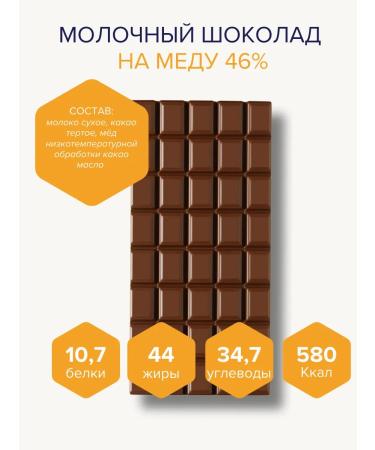 NAMEDU Gagarin Manufactories Natural chocolate without sugar on honey set - Buy Online on GoSupps.com