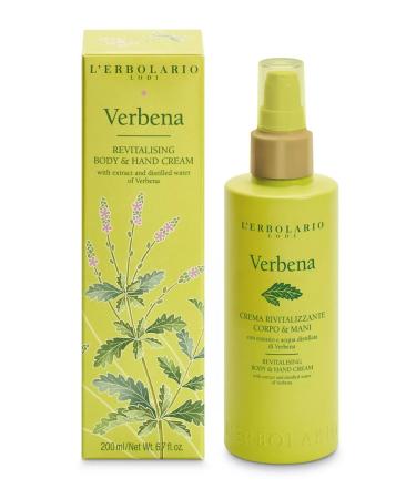 L'Erbolario Cream for body and hands moisturizing the restorative Verbena - Buy Online on GoSupps.com