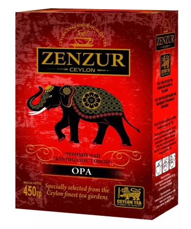 ZENZUR Large -leaf black tea standard ora 450 g