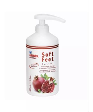 Gehwol Soft Feet Butter Cream Batter Foot Grenade 500ml - Buy Online on GoSupps.com