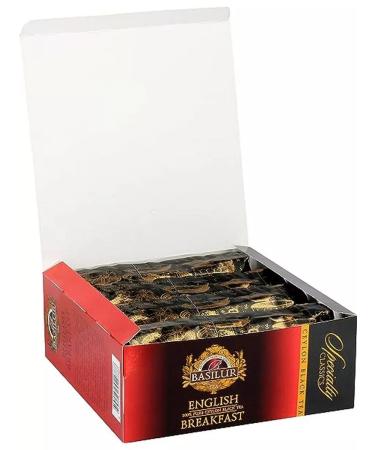 Basilur Tea black English Breakfast 100 bags - Buy Online on GoSupps.com