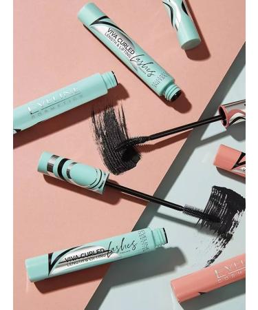 EVELINE Viva Curled Lashes mascara 10ml. - 3 pieces - Buy Online on GoSupps.com