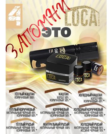 LOCA professional A set of 4 colors for eyebrows 4g - Buy Online on GoSupps.com