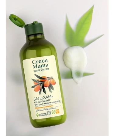 Green Mama Contractor balm for dry hair 400 ml - Buy Online on GoSupps.com