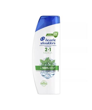 Head & Shoulders Hair shampoo from dandruff menthol 0.6l - Buy Online on GoSupps.com