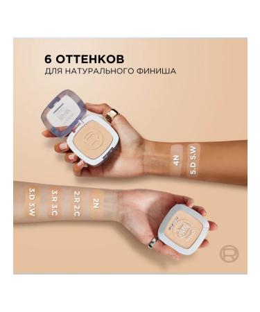 L'OREAL PARIS Mineral compact powder Accord Parfait tone 2.r 2.c - Buy Online on GoSupps.com