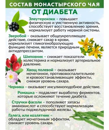 Nenashev Dmitry Viktorovich IP Monastic tea from diabetes collection of grass products for diabetics - Buy Online on GoSupps.com