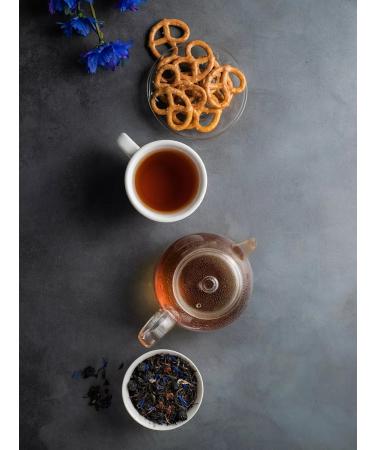 THEATASTY Indian loose leaf black tea with bergamot and rose hips 90 g - Buy Online on GoSupps.com