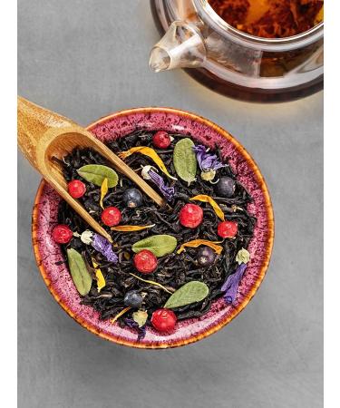 THEATASTY Sheet tea black taiga collection in a jar 70 grams - Buy Online on GoSupps.com